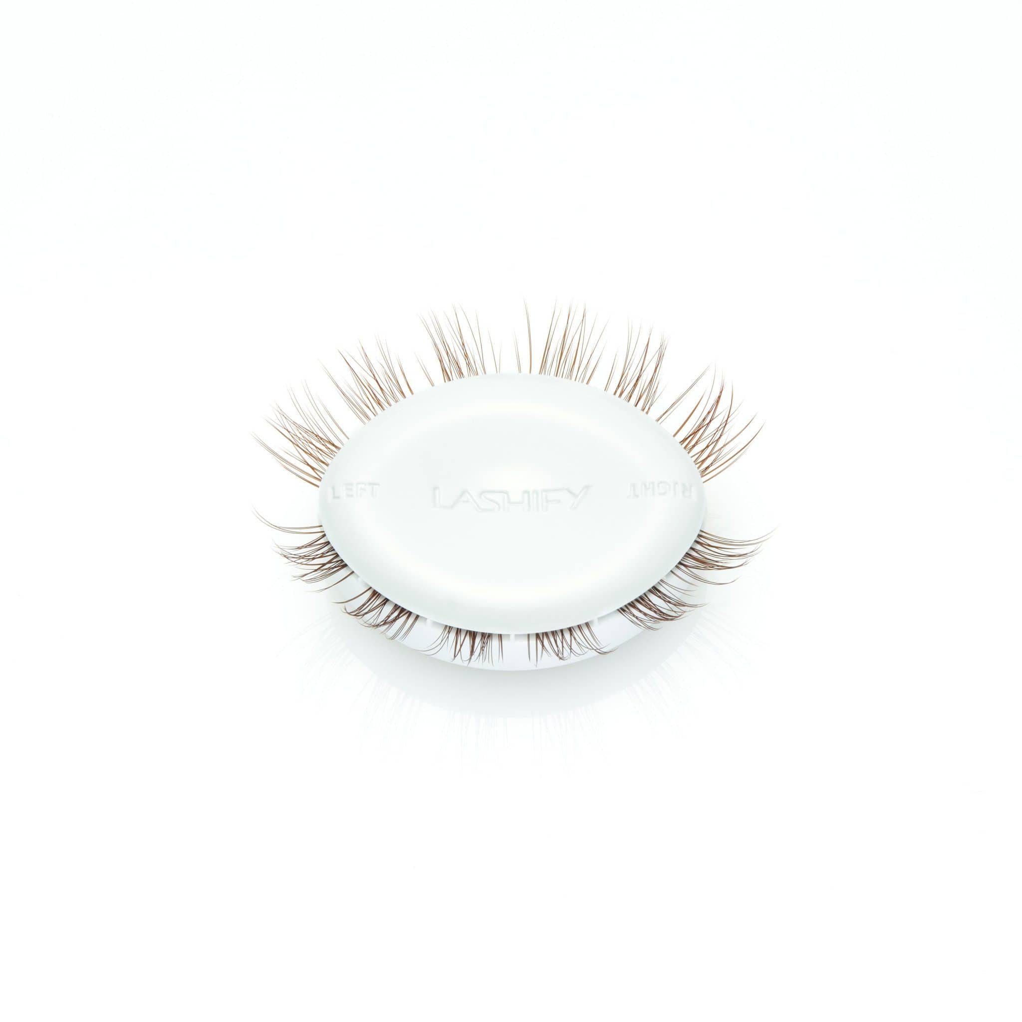 Prismatics Gossamer® Dark Brown Lashes Gossamer Lash Sets Lashify A12 - Medium 12mm