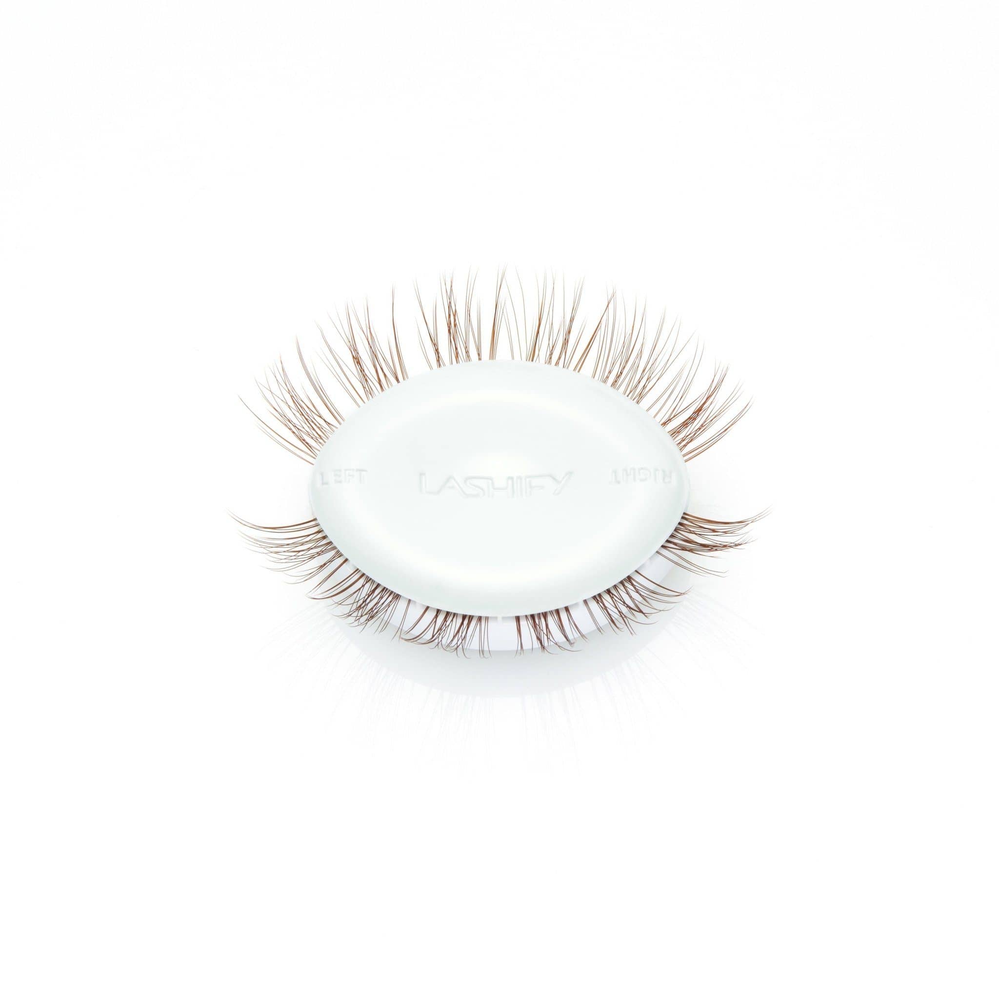 Prismatics Gossamer® Dark Brown Lashes Gossamer Lash Sets Lashify A14 - Long 14mm